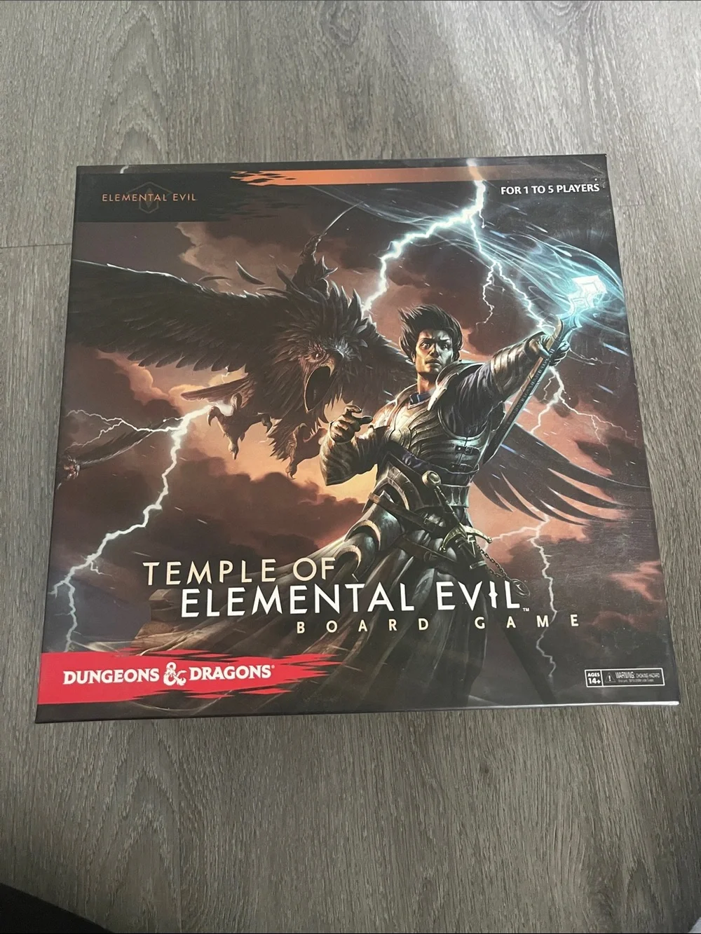 Dungeons & Dragons Temple of Elemental Evil Board Game - Dark Storm Artwork